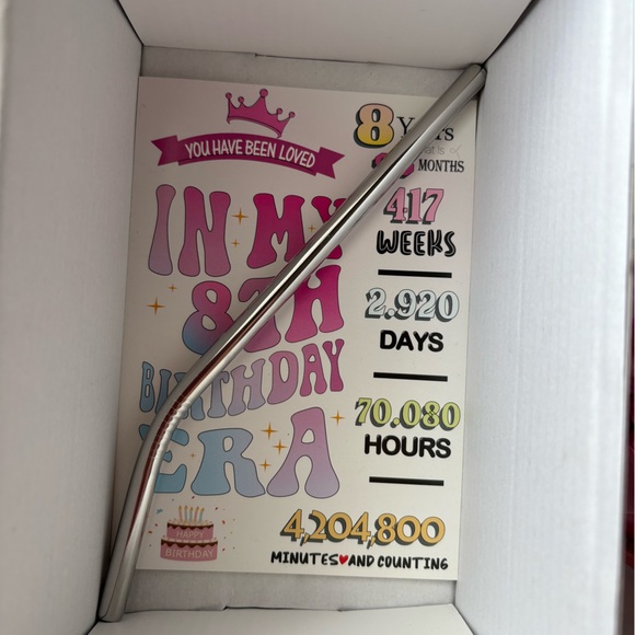 NIB- Fun Pink Happy Birthday 
Gift Set for Girls 
8 Birthday Gift Set - Picture 11 of 14